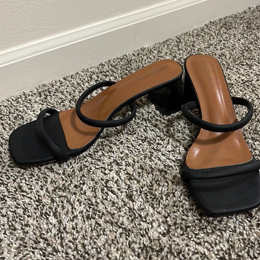 Black heels